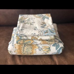 Pottery Barn Palampore king duvet & 3 euro shams